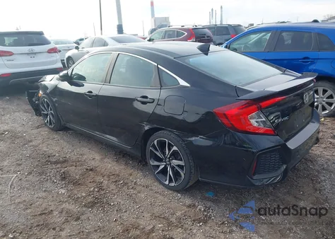 2019 Honda Civic Si z USA, uszkodzony, nr VIN 2HGFC1E50KH705960